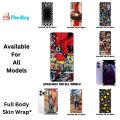 Available for All Mobiles Print Back Full Body Skin Multiple Designs. 