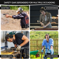 Shooting Ear Protection Earmuffs with NRR 21dB Noise Cancelling Safety Ear Muffs Hearing Protection for Shooting Range Foldable. 