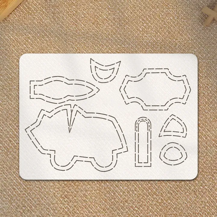 YOMDID%201pc%20Adorable%20Pig%20Sewing%20Quilting%20Soft%20Template%20DIY%20Pig%20Pattern%20PET%20Quilting%20Template,%20Pattern%20Transfer%20Tool%20-%20Image%207