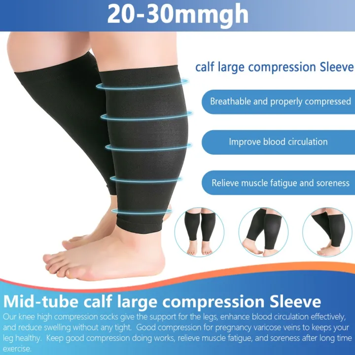 1%20Pair%20Fitness%20Running%20Compression%20Sleeves%20Leg%20Calf%20Men%2020-30mmHg%20Toeless%20Stockings%20Medical%20Varicose%20Veins%20Sock%20-%20Image%204