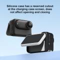 PULUZ Silicone Protective Case For Insta360 GO 3S Cover with Lens Cap & Strap Protective Case Camera Accessories.