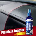 Car Plastic Restorer Coating Agent Auto Plastic Rubber Exterior Repair Clean Refresh Restoration Agent Black Shine Seal Brighten. 