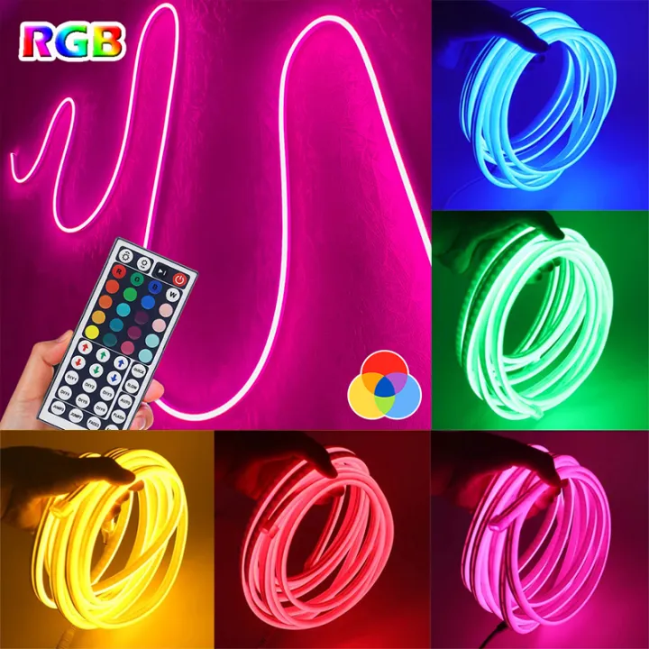 Usb Led Rope USB Led Neon Rope Lights,Control with Remote,5V Flexible Led Rope ...