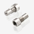 1PCS Car Modification Length 50mm New Universal Oxygen Sensor Stainless Steel M18x1.5 Shielding Connector. 