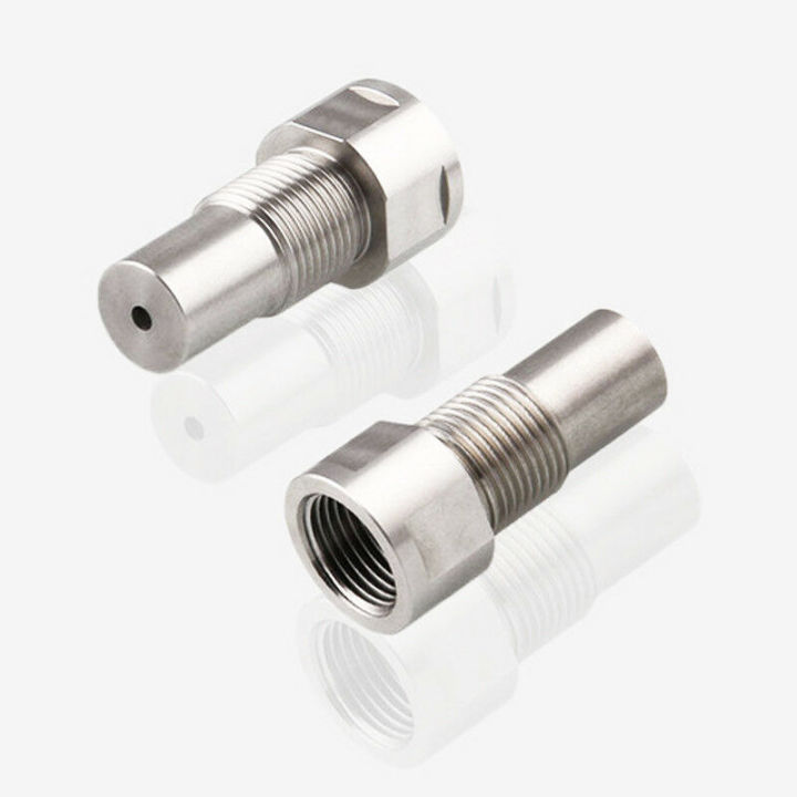 1PCS%20Car%20Modification%20Length%2050mm%20New%20Universal%20Oxygen%20Sensor%20Stainless%20Steel%20M18x1.5%20Shielding%20Connector%20-%20Image%202