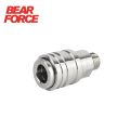 BEAR FORCE Pressure Washer Adapter, Stainless Steel 1/4" Automatic Lock QD Couplerfor High Pressure Spray Gun. 