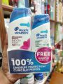 Head & Shoulders - Smooth & Silky Anti-Dandruff Shampoo 180ml free 72ml. 
