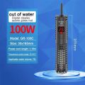 Aquarium Submersible Heater Fish Tank LCD Display Digital Adjustable Water Heating Rod Constant Temperature Control 500W.