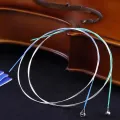 A703 Violin Strings Full Set E A D G String Plated Steel Core Nickel Silver Alloy Winding for 1/8 1/4 3/4 4/4 Violin Parts. 
