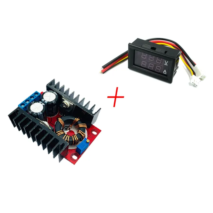 DC%209A%20300W%20150W%20Boost%20Converter%20Step%20Down%20Buck%20Converter%20Power%20module%20DC%200-100V%2010A%20Digital%20Voltmeter%20Ammeter%20Dual%20Display%20-%20Image%203