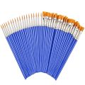 20Pcs/Set Paint Brush Kids Model Canvas Painting Paintings Detail Essential Props for Painting Art Artist Accessories Stationery. 