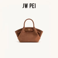 JW PEI Ladies Tote BagTexture Soft Surface Niche Design Autumn Winter Retro Commuting Versatile Ins Style Fashion Crossbody Bag. 