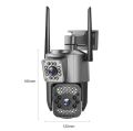 Dual Lens 6mp Wifi Cctv Camera. 