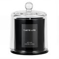Premium Soy Wax Scented Candles with Glass Cloche, Smokeless Essential Oil Aromatherapy for Home Spa, -Ready Decorative. 
