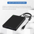 LJIAL USB Floppy Disk Reader Drive,3.5" Portable External 1.44MB FDD Diskette Drive for Windows 11/10/8/7/XP/Vista PC Laptop Mac.