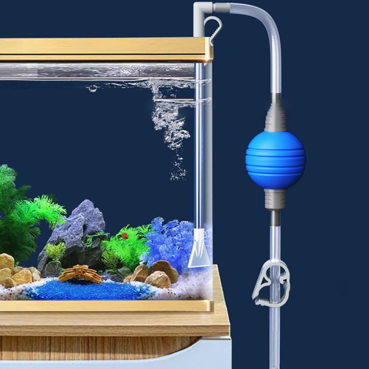 Fresh Look at Aquarium Fish Tank Water Changer Pump Clean Tool Aquarium Siphon