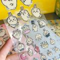 Chiikawa cartoon glue, 3D three-dimensional stickers, cute Hachiware and Usagi stickers, cartoon decorations, DIY handmade. 