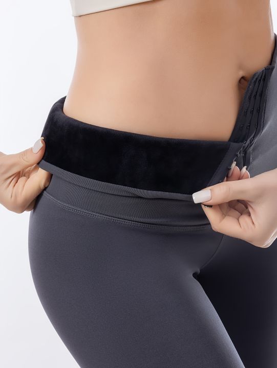 Velvet%20breasted%20girdle%20waist%20leggings%20for%20women%20wearing%20autumn%20and%20winter%20high%20waist%20non-drop%20belly%20and%20velvet%20thickened%20yoga%20Ba%20-%20Image%206