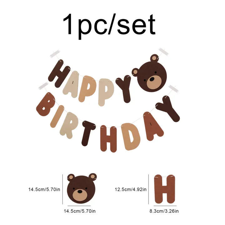 Brown%20Bear%20Birthday%20Letter%20Pull%20Flag%20Party%20Decoration%20banner%20layout%201%20set%201%20piece%20-%20Image%207