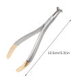 Dental Distal End Bending Plier Orthodontic NiTi Arch Wire Bender Forceps Dentistry Archwire Cinch Back Pliers.