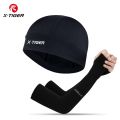 X-TIGER Summer Sun Protection Cap Cycling Cap Sports Arm Cover Protection Sleeve Cycling Sun Protection Combination Pack.