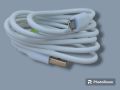 Micro usb fast charging cable for mobiles. support wide range of mobiles. pure copper wires for fadt charging. white color. 
