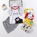 📣Children's clothing set size 90-110 K code short sleeve shirt + short sleeve baby clothing. 