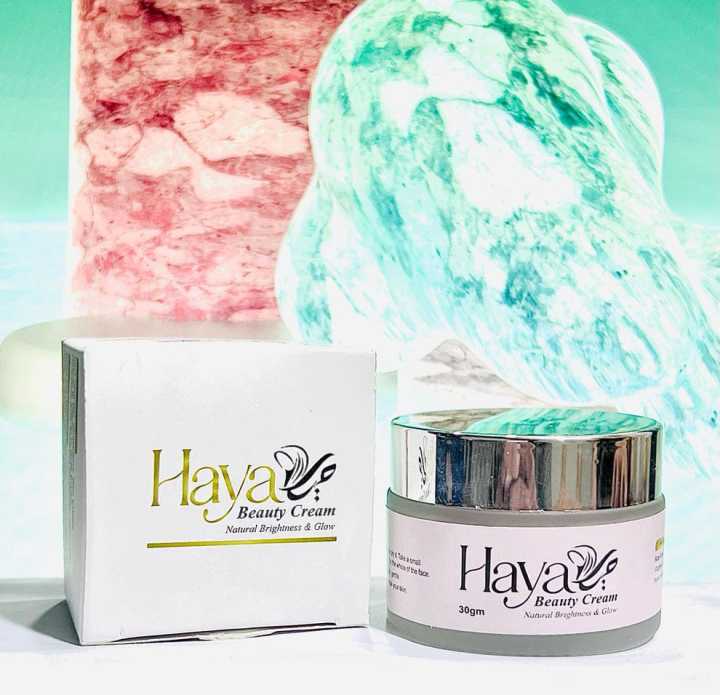 Haya Beauty Cream Natural Brightness & Glow Best Treading Whitening Formula Beauty Night Cream