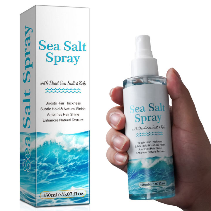 Natural Sea Salt Spray for Hair Men & Women, Adds Instant Volume, Texture, Thickness, & Light Hold | Texturizing & Thickenin