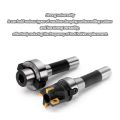 Face Endmill Adapter MT2 MT3 MT4 R8 FMB22 FMB27 BT30 NT30 NT40 Arbor Shell Mill Tool Holder Drawbar CNC Machine Tools.