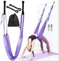 Leg Stretcher Strap, Stretching Equipment with Door Anchor Flexibility Trainer Backbend Assist for Dance Aerial Yoga Ballet Leg.