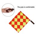 2pcs/Pack Soccer Referee Flags Professional Fair Play Sports Match Football Linesman Flags Sports Game Referee Equipment. 