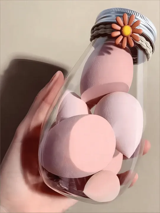 1%20Bottle%20Contains%206%20Pieces%20Of%20Hydrophilic%20Polyurethane%20Powder%20Puff%20Set%20For%20Makeup,%20Wet%20And%20Dry%20Dual-Use%20Sponge%20Black%20Friday%20Portable%20Travel%20Size%20Powder%20Puff%20-%20Image%206