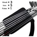 Mini Lightweight Nylon Golf Club Carrier Bag Carry Driving Range Travel Bag Golf Training Case with Adjustable Shoulder Straps. 