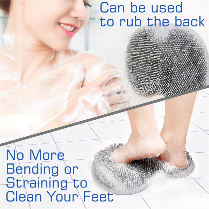 Shower%20Foot%20Scrubber%20Mat%20Back%20Washer%20Exfoliating%20Bath%20Wash%20Pad%20Wall%20Mounted%20Slip%20Suction%20Cups%20for%20Use%20in%20Cleaner%20Men%20and%20Women%20-%20Image%203