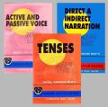 Set of 3 books: Active Voice Passive Voice Made Easy - Direct and Indirect Narration Made Easy - Tenses Made Easy by Efzal Anware Mufti. 