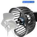 3-speed Car Seat Back Cooling Fan USB Charge Dual Head Fan 360 Degree Rotation Neck Cooler for Summer Car Accessories.