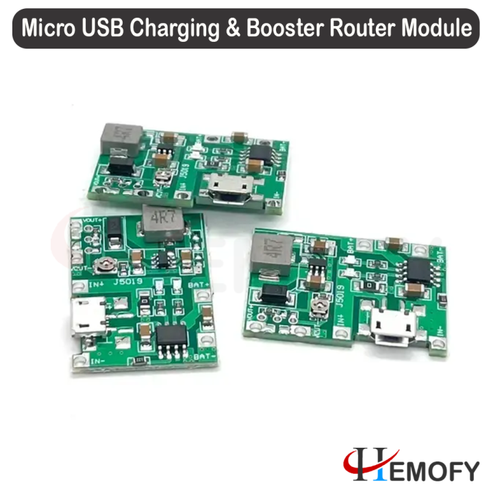 J5019%20Micro%20USB%20TP4056%20Charging%20Module%20with%20Booster%20for%20Li-ion%20Batteries%20Green%20PCB%20%7C%20Hemofy%20%7C%20-%20Image%204