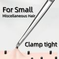 Stainless Steel Tweezers Tool Suitable for Eyebrow Eyelash Application Beard & Mustache Trimming False Eyebrow Applicator .