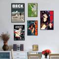 Beck Mongolian Chop Squad Anime Whitepaper Poster Waterproof Paper Sticker Coffee House Bar Aesthetic Art Wall Painting. 