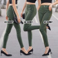 AB skinny pure color 300,000 like AB skinny jeans women. 