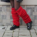 Women Mohair Leg Warmers Winter Warm Open Toe Leg Warmers for Party Sports Casual Socks. 