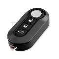 3 button Remote Car Key for Fiat 500 500L Punto Florino Doblo Qubo Punto Evo Grande Punto 433MHz Marelli / Delphi BSI System.