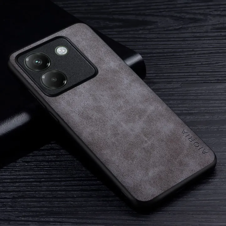 Premium%20PU%20Leathe%20Phone%20Case%20for%20Xiaomi%20Poco%20M7%20Pro%205G%20Scratch-Resistant%20Solid%20Color%20Protective%20Cover%20-%20Image%207