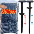 Universal Nylon Cable Tie Buckle Auto Fastener Screw Replacement Clip Car Fender Trunk Engine Guard Panel Wire Management Secure. 