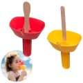 1/2/4pcs Leakproof Ice Cream Holder Set, Drip Catcher Tray for Popsicle & Cone, Portable Snack Protector for Picnic Party Beach. 