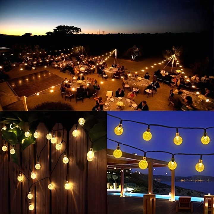 20/50/100%20LED%20Solar%20String%20Lights,%20Warm%20White,%20Outdoor%20Crystal%20Globe%20Lights,%20Waterproof%20Solar%20Festoon%20Fairy%20Light%20For%20Garden%20-%20Image%203