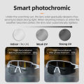 ROCKBROS Photochromic Anit-fog Bicycle Glasses UV400 Sun Protection Bike Sunglasses Sports Run MTB Road Cycling Eyewear Goggles.