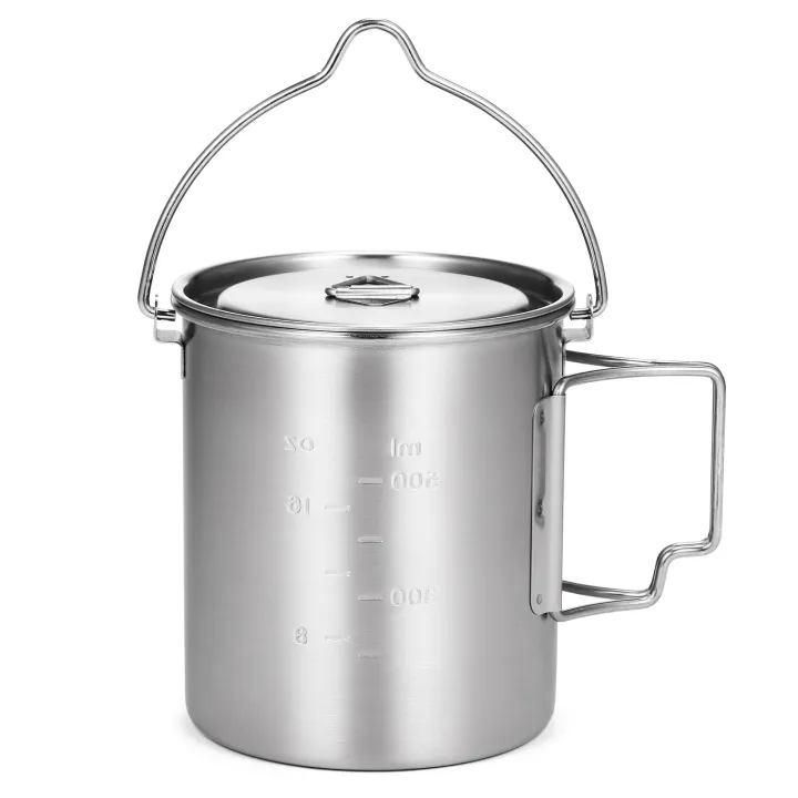 LIXADA%20750ml%20Stainless%20Steel%20Pot%20Portable%20Water%20Mug%20Cup%20with%20Lid%20and%20Foldable%20Handle%20Outdoor%20Camping%20Cooking%20Picnic%20Equipment%20-%20Image%202
