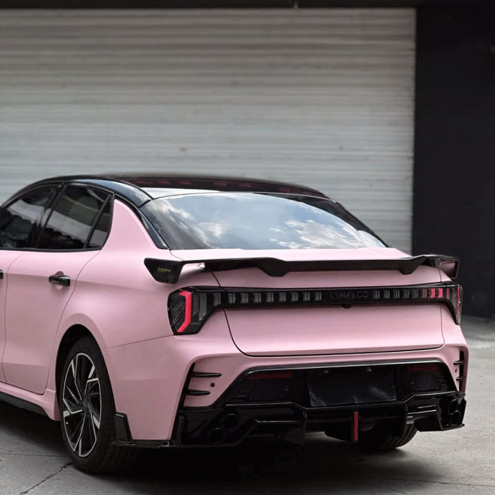 Car Wrapping Vinyl Film Matte Blush Pink Color Change Vinyl Film PET Bubble Free Car Sticker Self Adhesive Auto Accessories